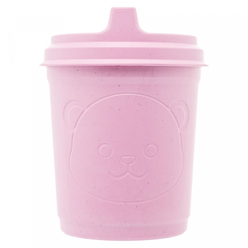Copo-com-Tampa-Baby-Bear-400ml-Rosa-PP-e-Bambu-Lyor