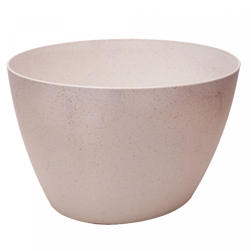 Bowl-Oval-23cm-x-20cm-x-14cm-Branco-PP-e-Bambu-Lyor