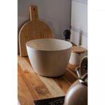 Bowl-Oval-23cm-x-20cm-x-14cm-Branco-PP-e-Bambu-Lyor