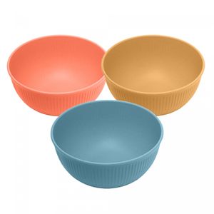 Bowl Stripes 15cm x 7cm Sortido PP e Bambu - Lyor