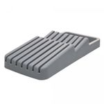 Organizador-de-Gavetas-para-Facas-28cm-x-13cm-x-45cm-Cinza-Plastico-Lyor