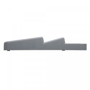 Organizador de Gavetas para Facas 28cm x 13cm x 4,5cm Cinza Plástico - Lyor