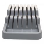 Organizador-de-Gavetas-para-Facas-28cm-x-13cm-x-45cm-Cinza-Plastico-Lyor
