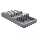 Organizador-de-Gavetas-para-Facas-28cm-x-13cm-x-45cm-Cinza-Plastico-Lyor
