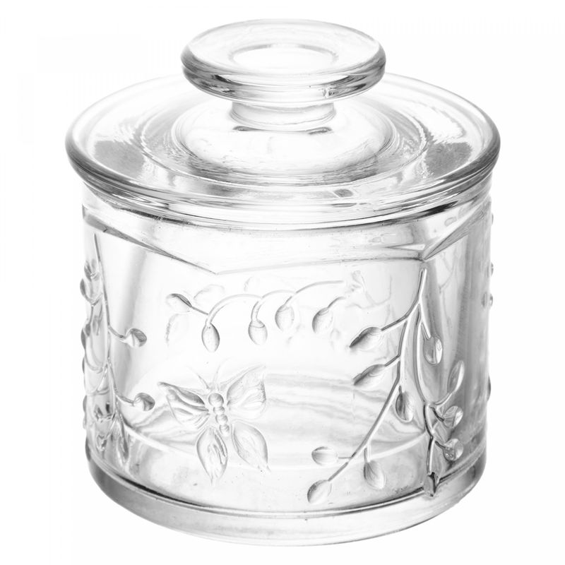 Manteigueira-Francesa-New-Butterfly-9cm-x-9cm-x-98cm-Cristal-Ecologico-Lyor