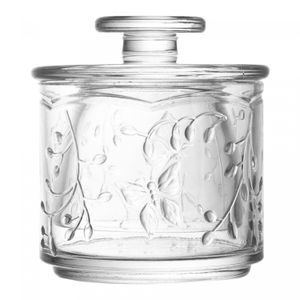 Manteigueira Francesa New Butterfly 9cm x 9cm x 9,8cm Cristal Ecológico - Lyor