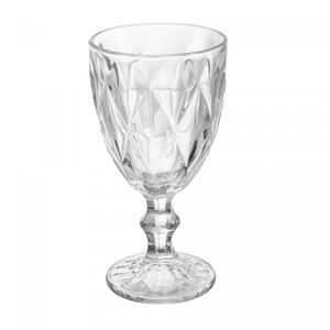 Taça para Água Diamond 320ml Vidro - Lyor