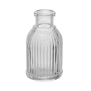 Vaso Lines 5,5cm x 5,5cm x 9,5cm Vidro - Lyor
