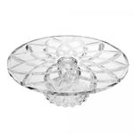 Prato-para-Bolo-com-Pe-Deli-Diamond-30cm-x-95cm-Vidro-Lyor