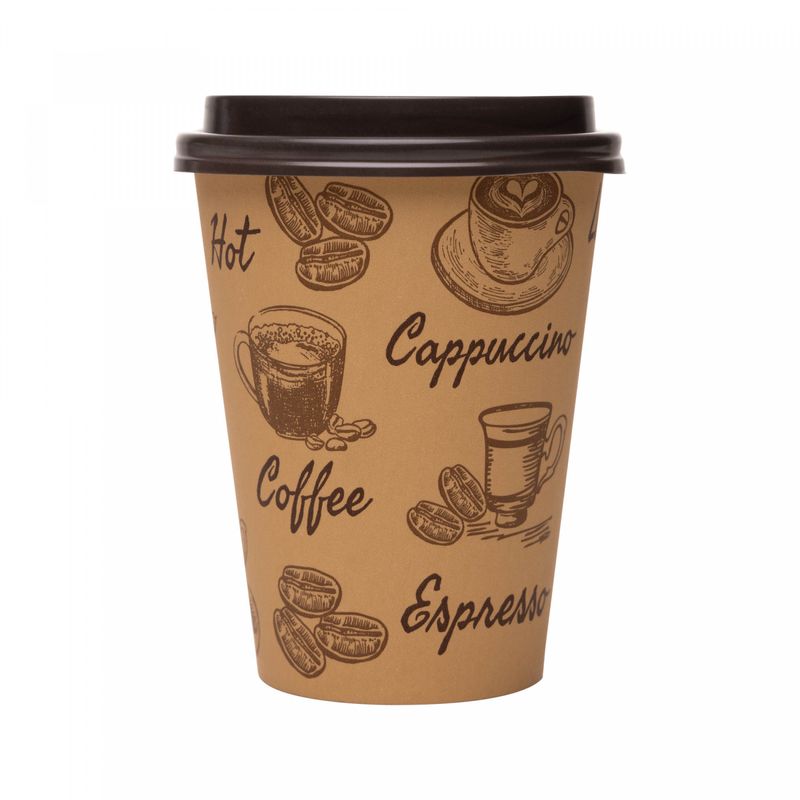 Conjunto-50-Copos-Descartaveis-com-Tampa-Capuccino-Papel-Lyor