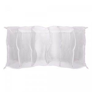 Colméia Organizadora com 7 Divisórias 36cm x 17cm x 12cm Branca Nylon - Lyor