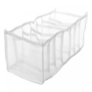 Colméia Organizadora com 7 Divisórias 36cm x 24cm x 20cm Branca Nylon - Lyor