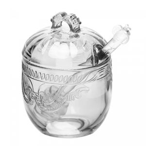 Meleira com Colher e Tampa Imperial 240ml Cristal Ecológico - Lyor