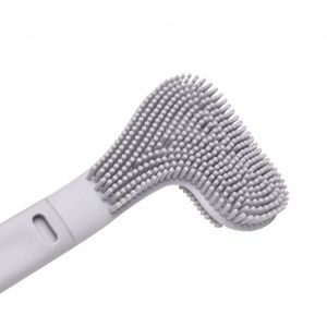 Escova Sanitária Golf 41cm x 8cm Cinza Plástico - Lyor