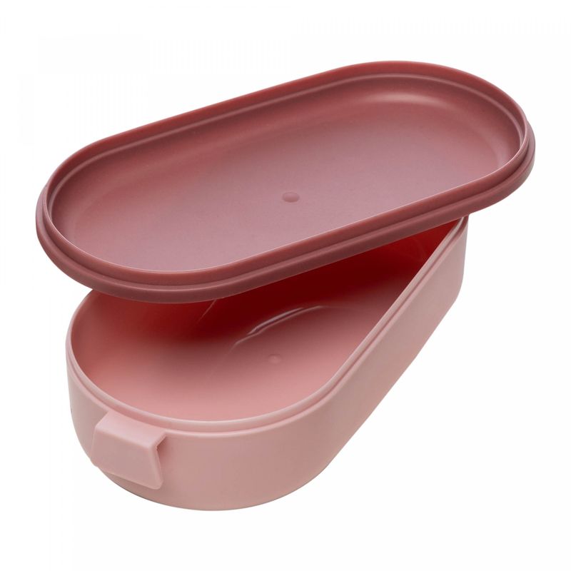 Marmita-Hermetica-com-Talheres-850ml-Rosa-Plastico-Lyor