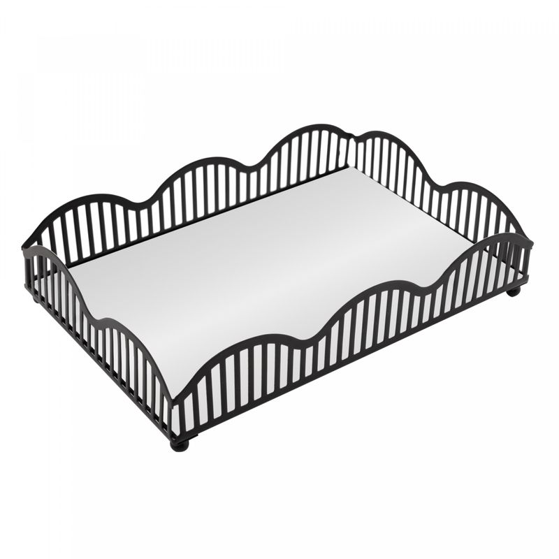 Bandeja-com-Espelho-Wave-21cm-x-14cm-x-4cm-Preta-Metal-Lyor