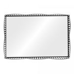 Bandeja-com-Espelho-Wave-21cm-x-14cm-x-4cm-Preta-Metal-Lyor