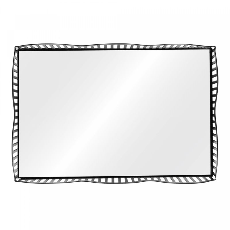 Bandeja-com-Espelho-Wave-21cm-x-14cm-x-4cm-Preta-Metal-Lyor