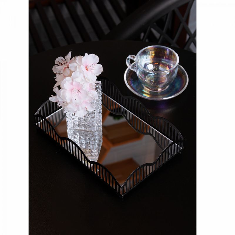 Bandeja-com-Espelho-Wave-21cm-x-14cm-x-4cm-Preta-Metal-Lyor