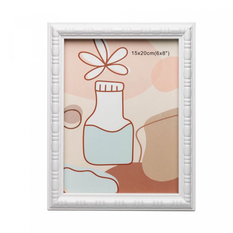 Porta-Retrato-Balos-15cm-x-20cm-Branco-Poliestireno-Lyor