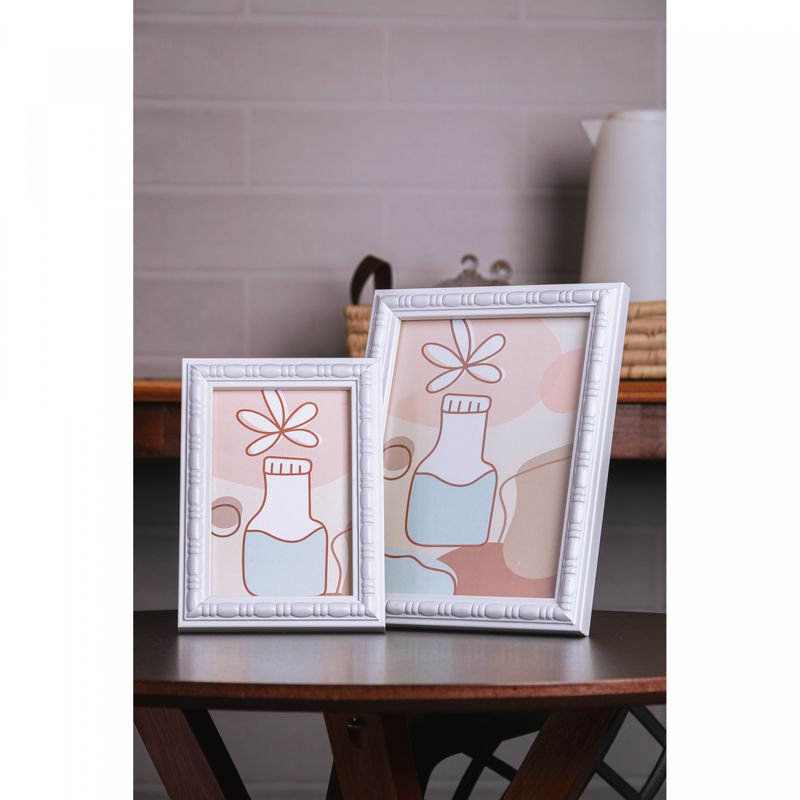 Porta-Retrato-Balos-15cm-x-20cm-Branco-Poliestireno-Lyor