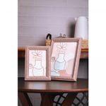 Porta-Retrato-Balos-15cm-x-20cm-Marrom-Poliestireno-Lyor