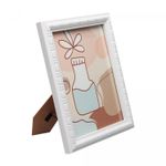 Porta-Retrato-Balos-10cm-x-15cm-Branco-Poliestireno-Lyor