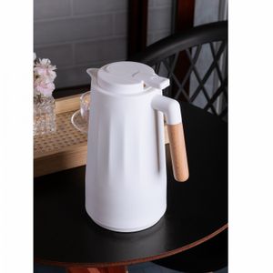 Garrafa Térmica New Unique 1L Branca Plástico - Lyor