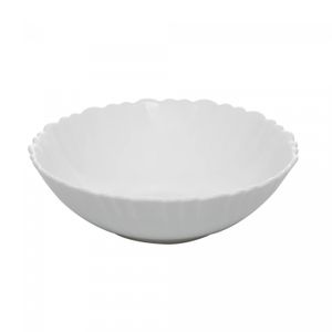 Bowl Nevada 12,5cm x 12,5cm Branco Vidro Opalino - Lyor.