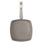 Bistequeira-de-Inducao-Chef-Pro-24cm-Taupe-Aluminio-com-Revestimento-Ceramico-Lyor