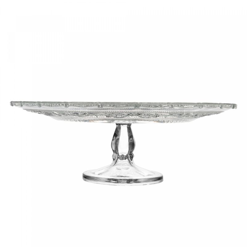 Prato-para-Bolo-com-Pe-Angel-33cm-x-33cm-x-105cm-Vidro-Lyor