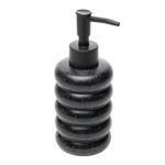 Porta-Sabonete-Liquido-Bubble-300ml-Cinza-Ceramica-Lyor