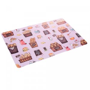 Lugar Americano Fast Food 43,5cm x 28,5cm Plástico - Lyor