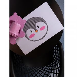 Lugar Americano Pinguim 43,5cm x 28,5cm Plástico - Lyor