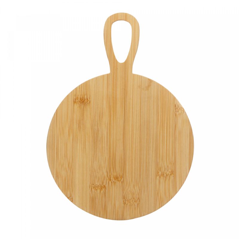 Tabua-Redonda-para-Servir-com-Cabo-28cm-x-20cm-x-1cm-Bambu-Lyor