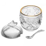 Acucareiro-com-Colher-New-Butterfly-com-Fio-de-Ouro-250ml-Cristal-Ecologico-Lyor