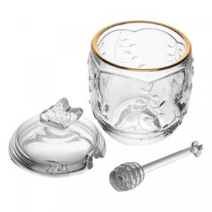 Meleira com Pegador New Butterfly com Fio de Ouro 250ml Cristal Ecológico - Lyor