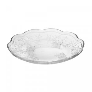 Prato para Sobremesa New Butterfly 20cm Cristal Ecológico - Lyor