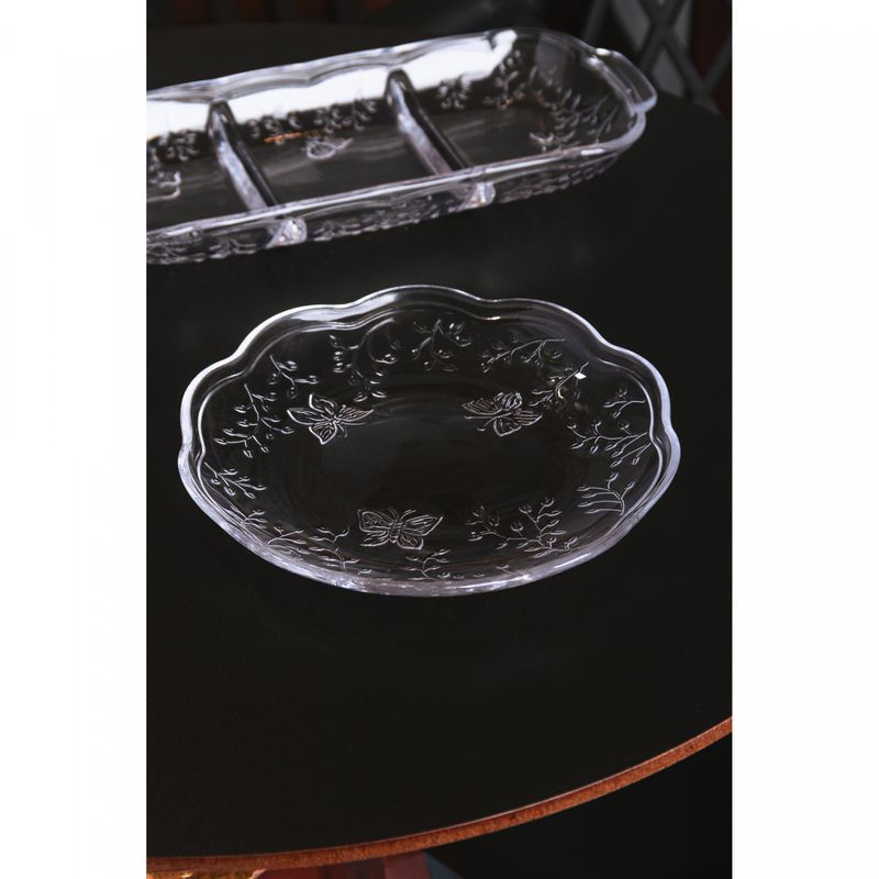 Prato-para-Sobremesa-New-Butterfly-20cm-Cristal-Ecologico-Lyor