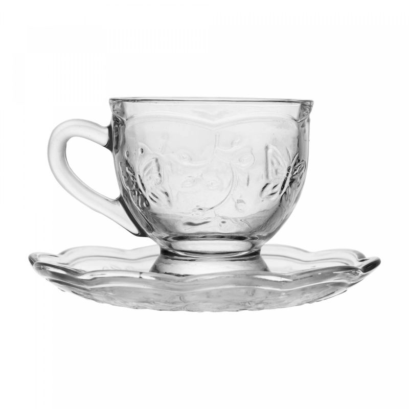 Xicara-de-Cafe-com-Pires-New-Butterfly-80ml-Cristal-Ecologico-Lyor