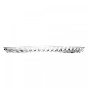 Travessa Leaf 32,5cm x 12,5cm x 3cm Vidro - Lyor