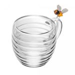 Conjunto-2-Xicaras-de-Cafe-Parede-Dupla-de-Vidro-Borossilicato-Lovely-Bee-80ml-Lyor
