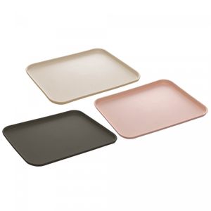 Bandeja de Bambu e PP Sortida 30,5cm x 22cm - Lyor