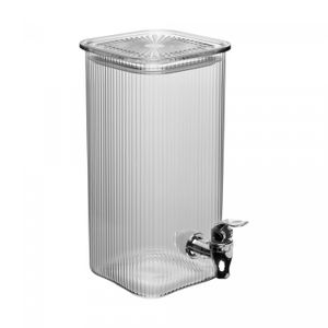Suqueira de Vidro Lines Quadrada 2,8L - Lyor