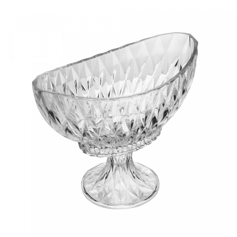 Centro-de-Mesa-de-Cristal-Ecologico-com-Pe-Diamond-28cm-x-15cm-x-225cm-Lyor