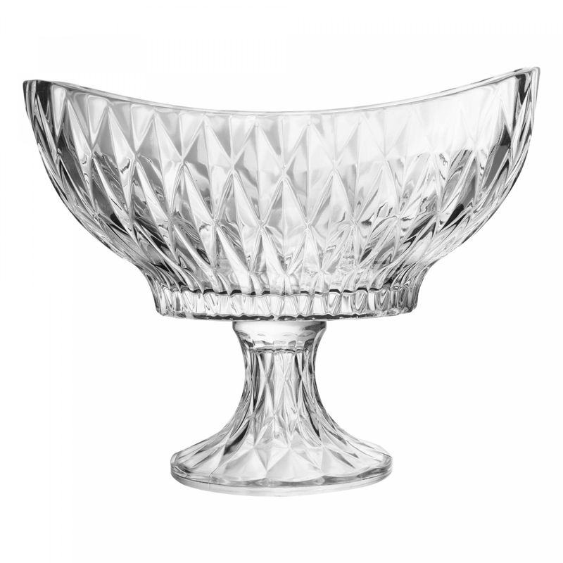 Centro-de-Mesa-de-Cristal-Ecologico-com-Pe-Diamond-28cm-x-15cm-x-225cm-Lyor