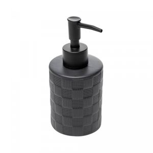 Conjunto 2 Peças para Banheiro de Cerâmica Chess Preto - Lyor