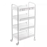 Carrinho-Organizador-Multiuso-de-Metal-5-Prateleiras-com-Rodinhas-Branco-44cm-x-26cm-x-83cm-Lyor