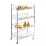 Carrinho-Organizador-Multiuso-de-Metal-5-Prateleiras-com-Rodinhas-Branco-44cm-x-26cm-x-83cm-Lyor