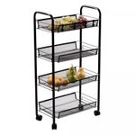Carrinho-Organizador-Multiuso-de-Metal-4-Prateleiras-com-Rodinhas-Preto-44cm-x-26cm-x-83cm-Lyor